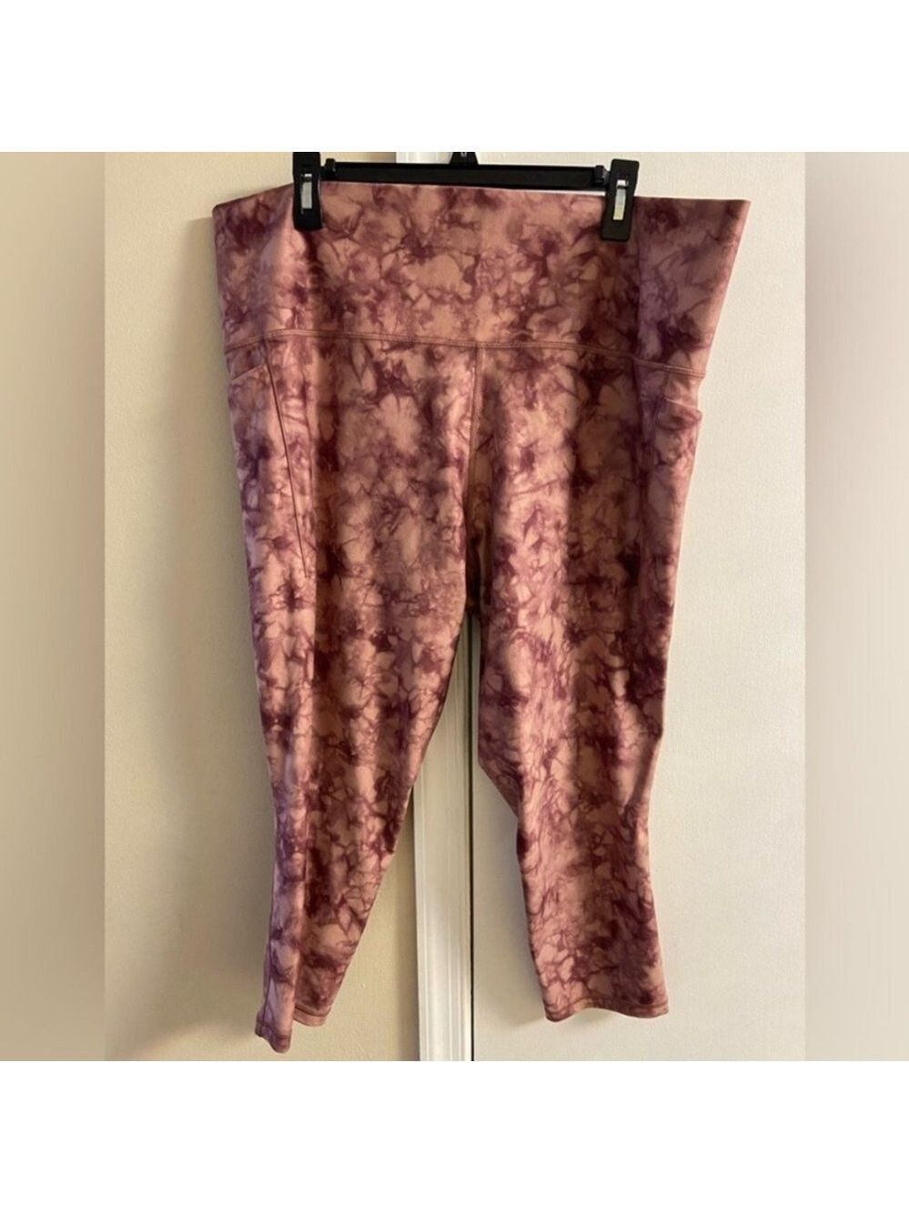 Athleta  Tie-Dye Leggings ankle length wiyy they pockets 3X